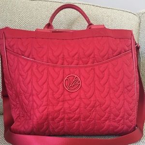 Vera Bradley Cranberry Commuter Tote 👜